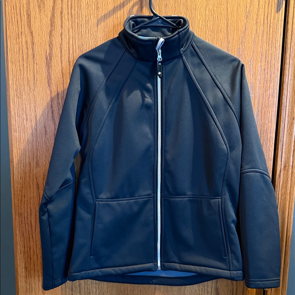 Sunice black Jacket with grey accents, size medium. Not worn.